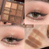 9 Colors Sakura Christmas Eyeshadow Palette