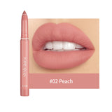 2 in 1 Matte Nude Lipstick & Lip Liner