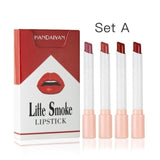 4PCS/Set Creative Cigarette Velvet Long Lasting Lipstick