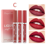 3 Pcs Sweet Liquid Lipstick Set