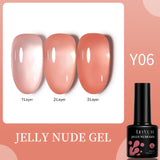 7ML Jelly Amber Gel Nail Polish