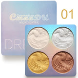 4Color Face Highlighter Palette