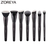 Black Makeup Brushes Set
