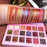 18 Colors Glazed Soft Glam Matte Eyeshadow Palette